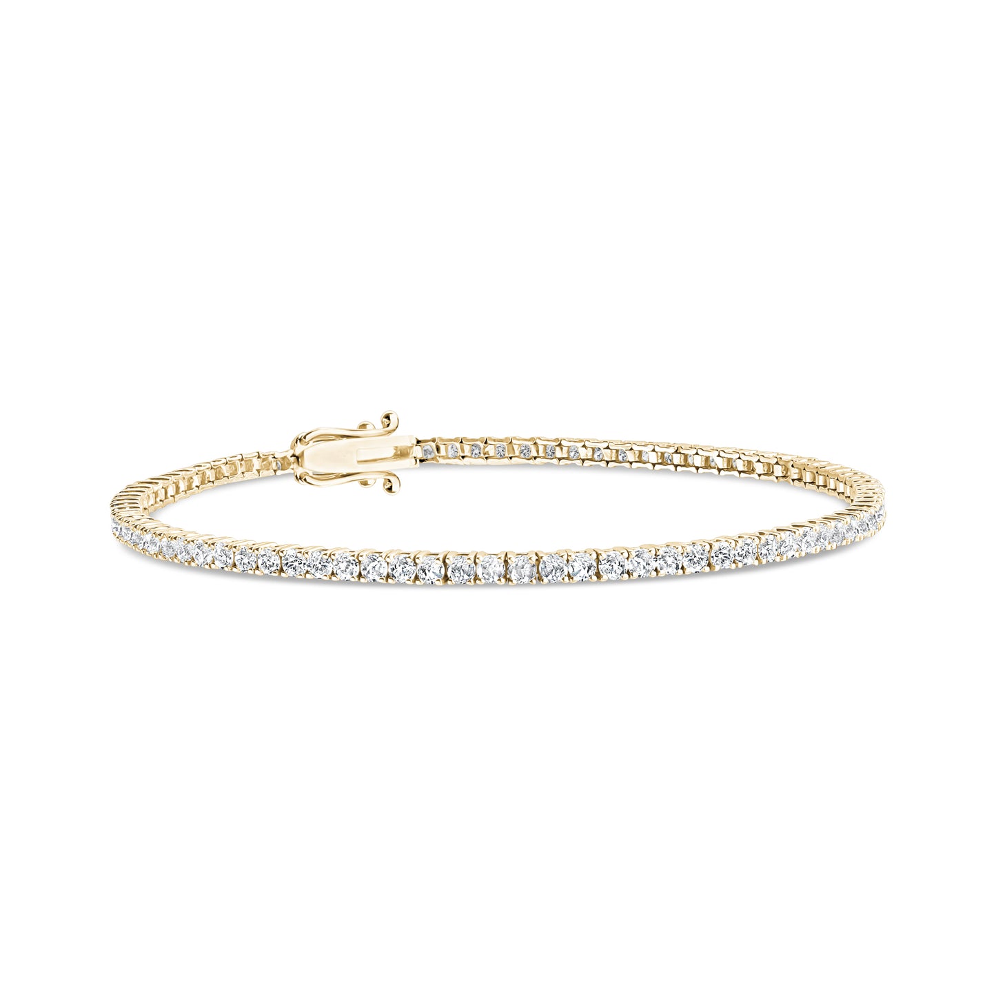 
                  
                    2mm Lab Grown Round Diamond Tennis Bracelet
                  
                